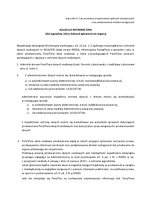 Załącznik nr 2 do procedury - KLAUZULA INFORMACYJNA dla sygnalisty, który dokonał zgłoszenia do organu.pdf