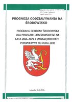 Prognoza Oddziałowywania Na Środowisko Programu Ochrony Środowiska Dla Powiatu Lubaczowskiego na lata 2026-2029 z uwzględnieniem perspektywy do roku 2033.pdf
